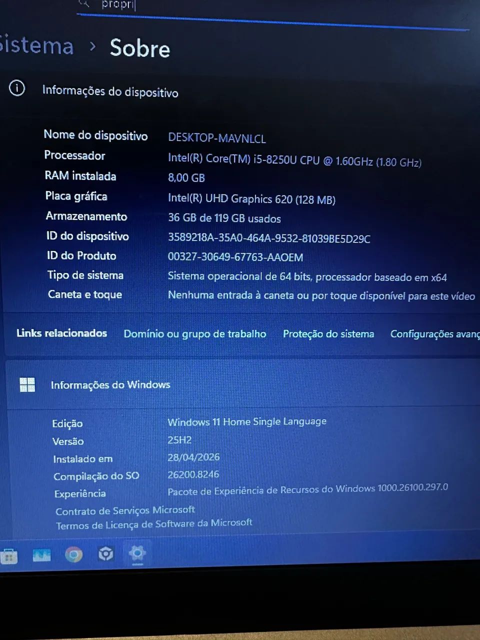 Notebook Lenovo Ideapad 320