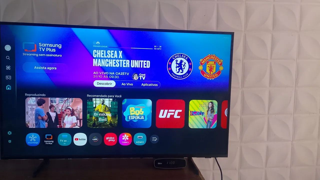 SMART TV SAMSUNG 43 POLEGADAS PERFEITA FUNCIONANDO TUDO PRA VIM BUSCA EM RIO DOCE - Foto 2