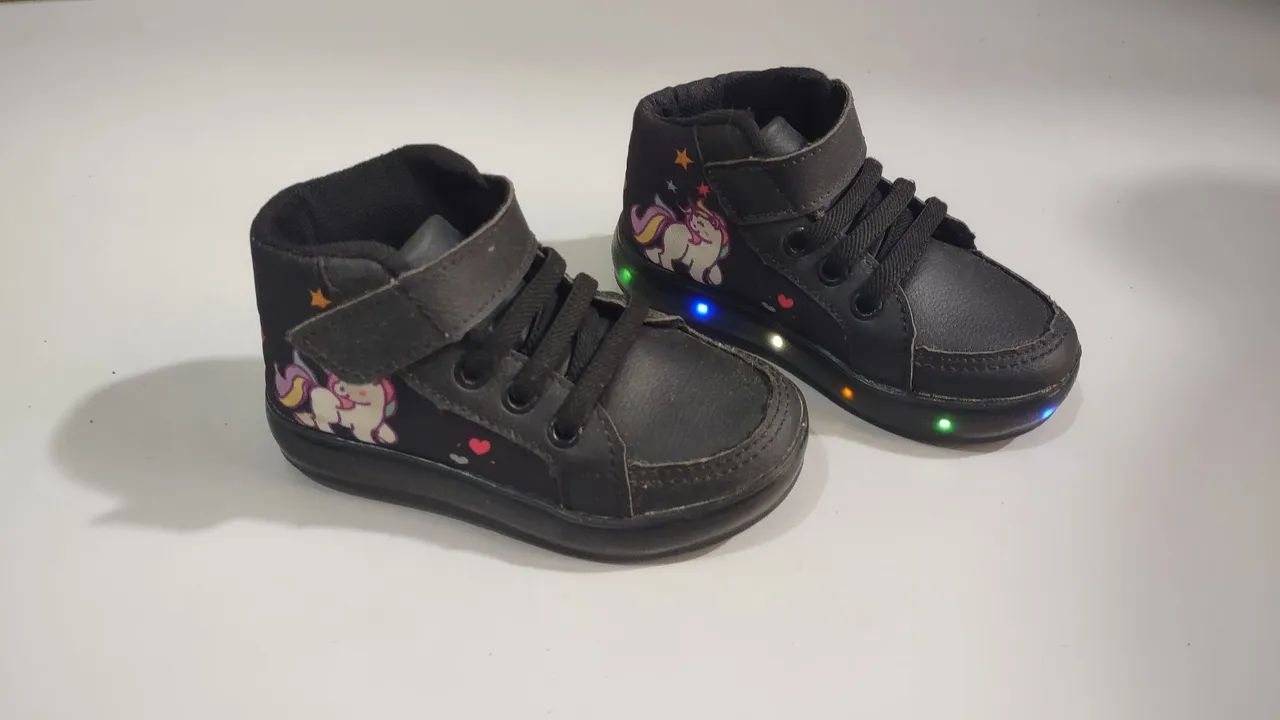 Bota Unicórnio Led