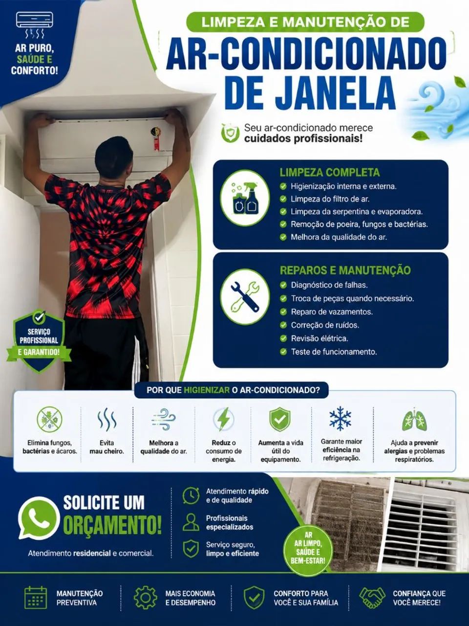 Ar condicionado de janela 