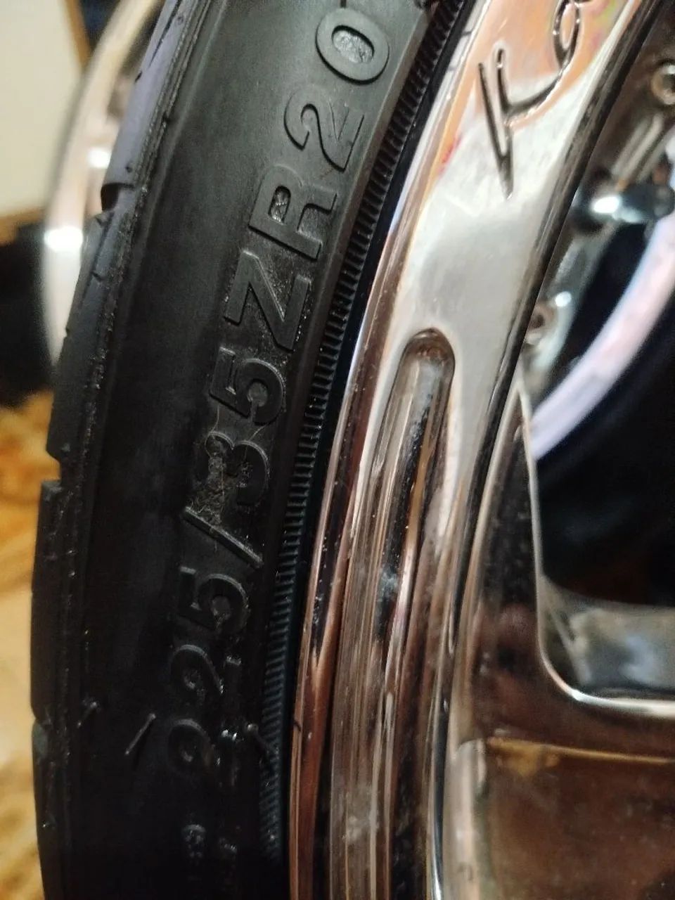 Roda Aro 20" Cromada - Foto 2