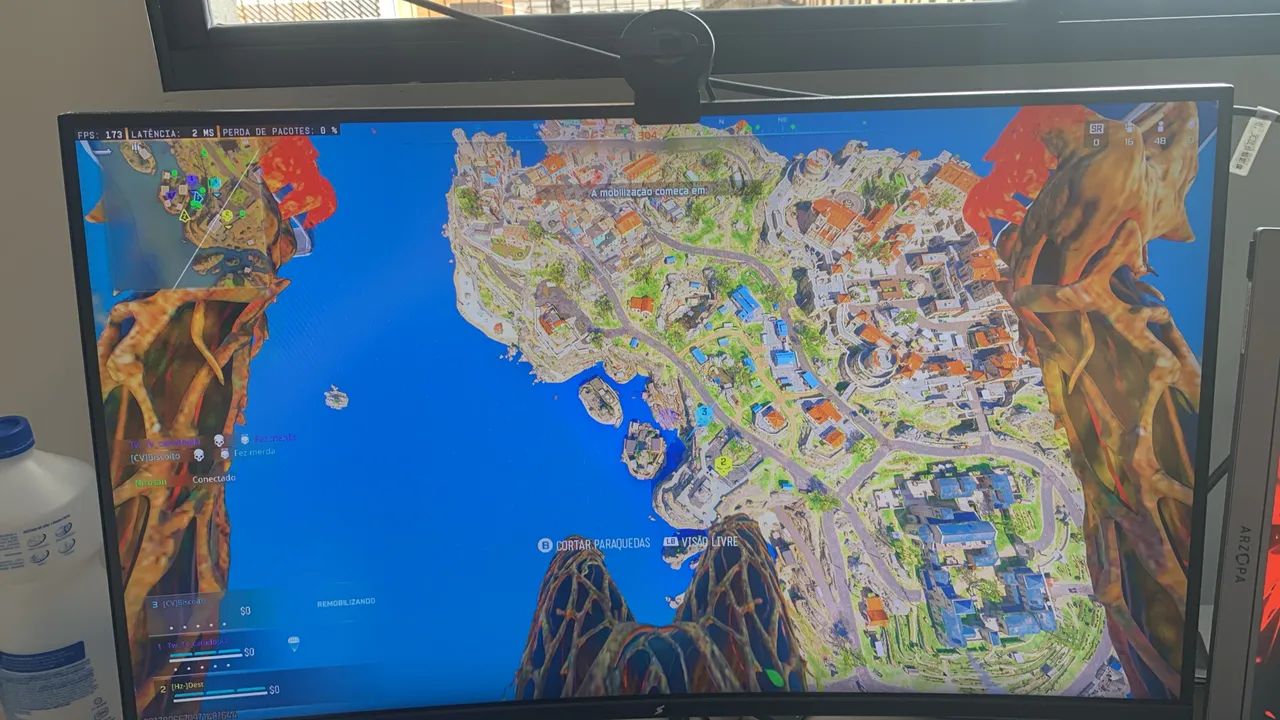 MONITOR SUPERFRAME GAMING 240HZ 27 POLEGADAS CURVO 1Ms 