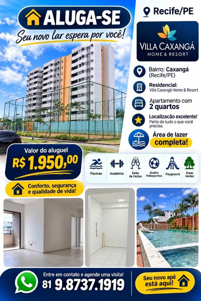 Aluga-se Villa Caxangá 