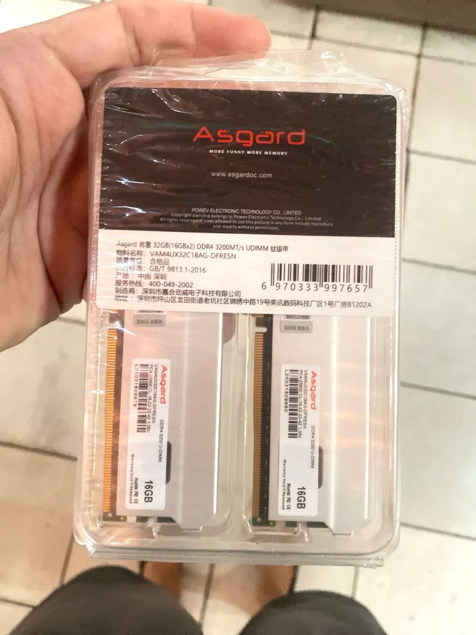 Memória ram Asgard  - Foto 2