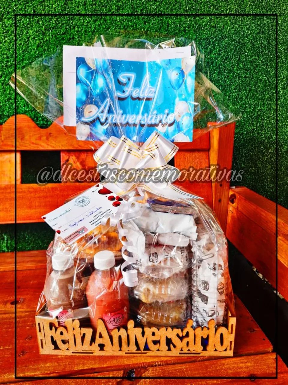 Cestas de café da manhã - a pronta entrega 