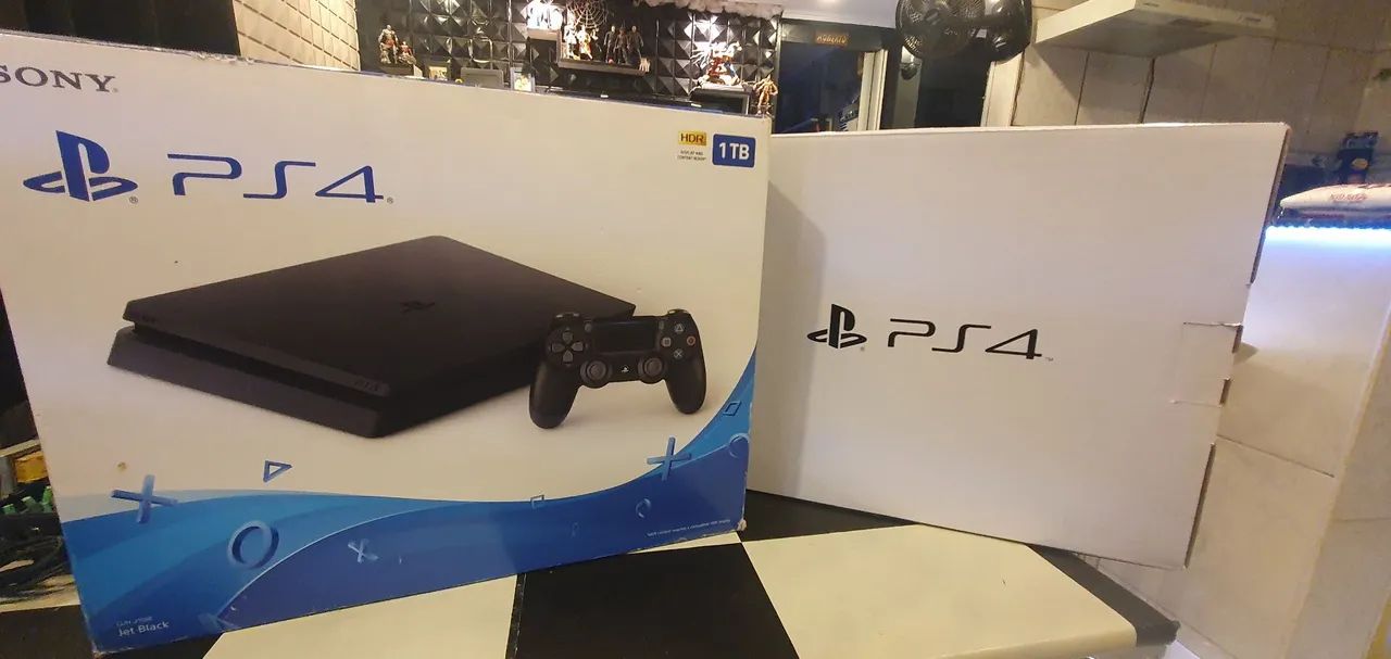 Caixa Ps4 Slim  1Tb