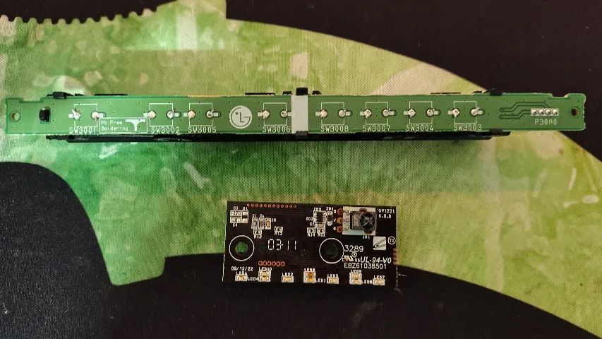 Teclado Funções E Sensor Tv Lg 32ld420 - Foto 2