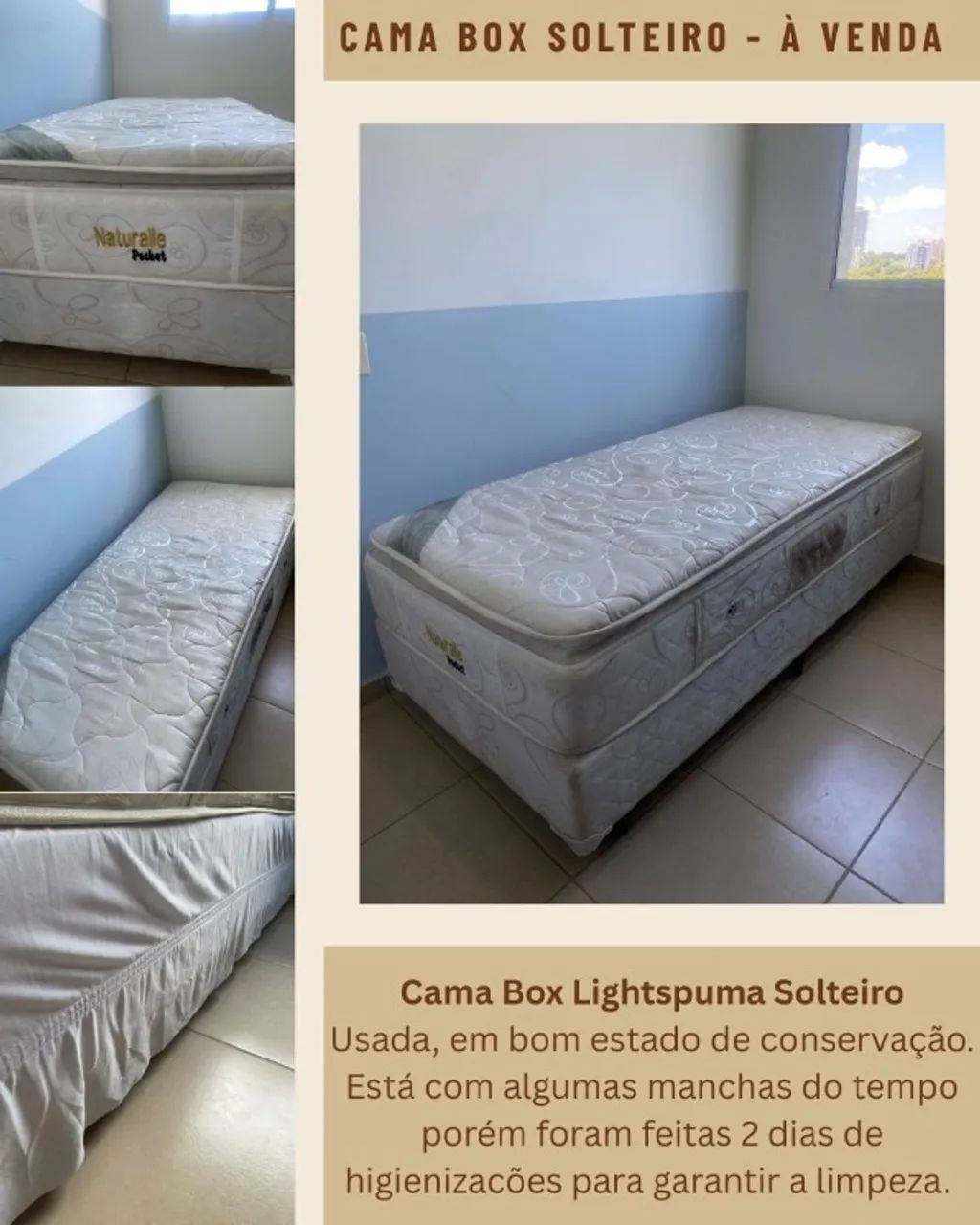Cama Box Solteiro  - Foto 2