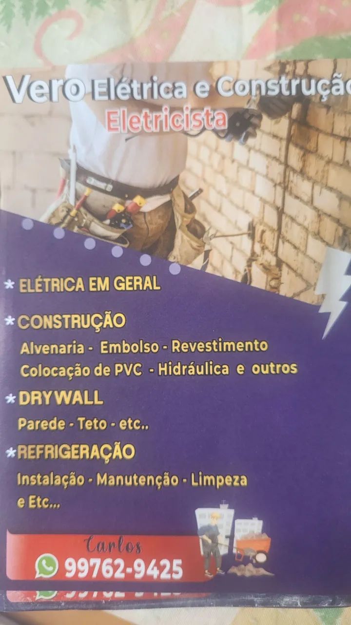Eletricista e pedreiro reforma em geral 