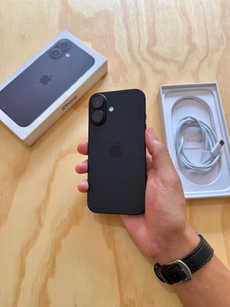 iPhone 16 - Perfeito, Caixa e Nf (Aceito Cartão) - Foto 2