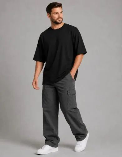Camisas Oversized Streetwear 100% Algodão - Foto 3