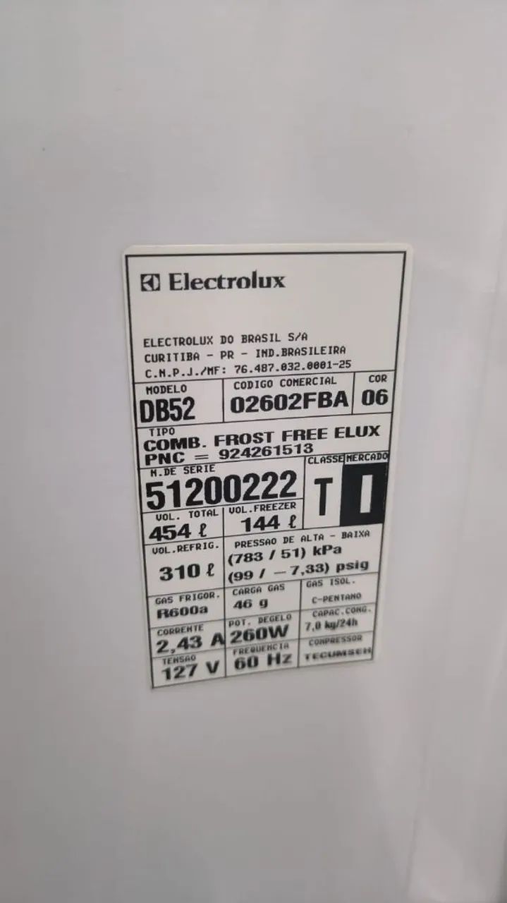 Geladeira Electrolux Frost Free inverse  - Foto 4