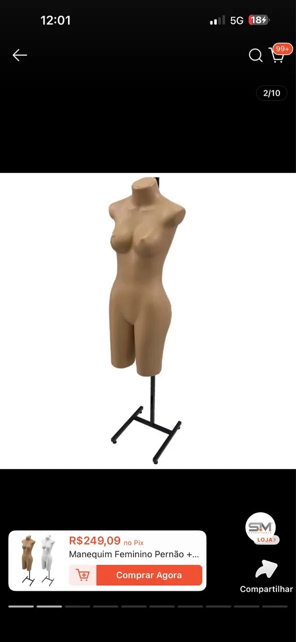 manequins feminino novo 