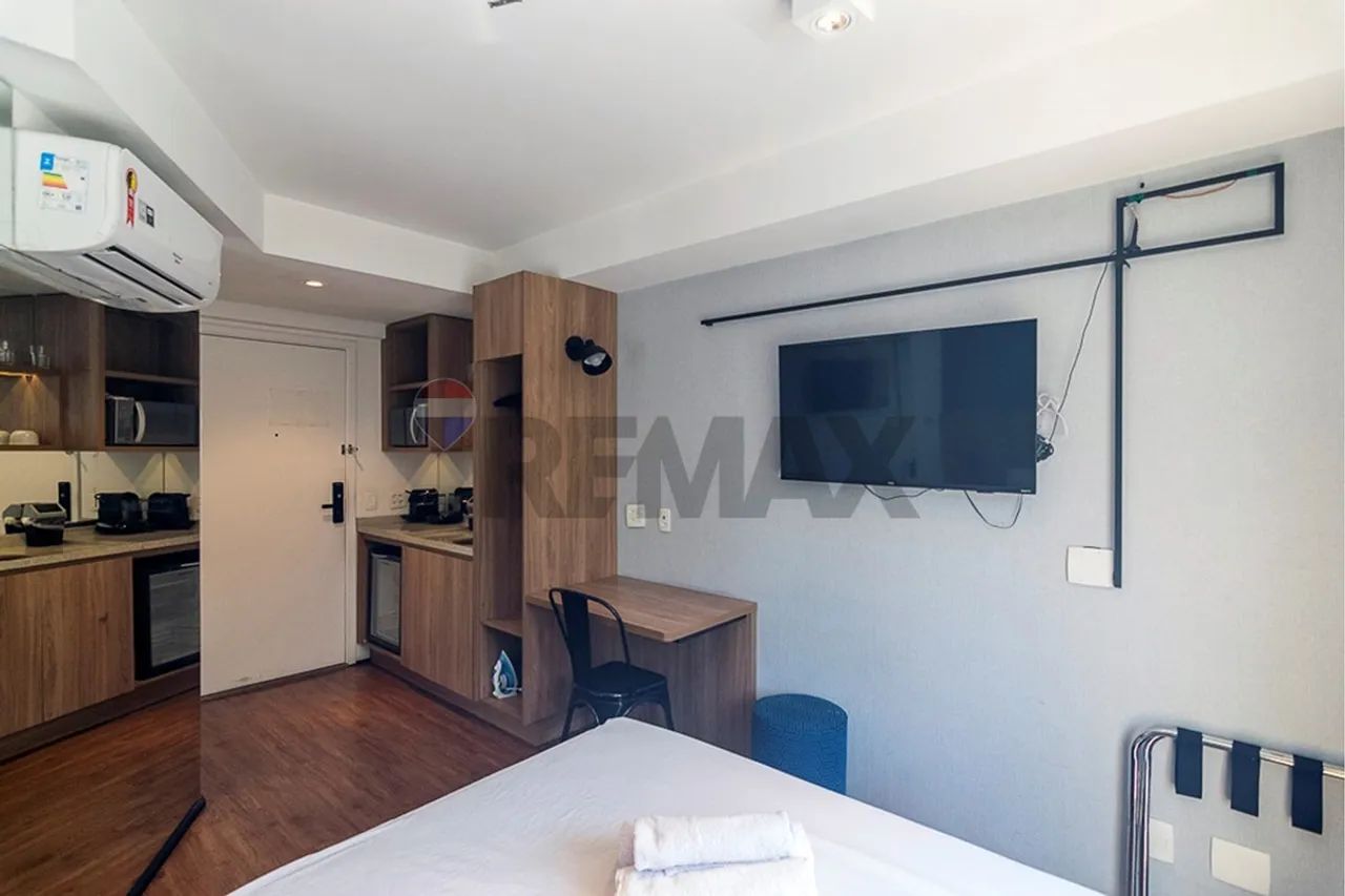 Studio 20m² Completo e Mobiliado | Consolação | Piscina Rooftop | Airbnb - Foto 5