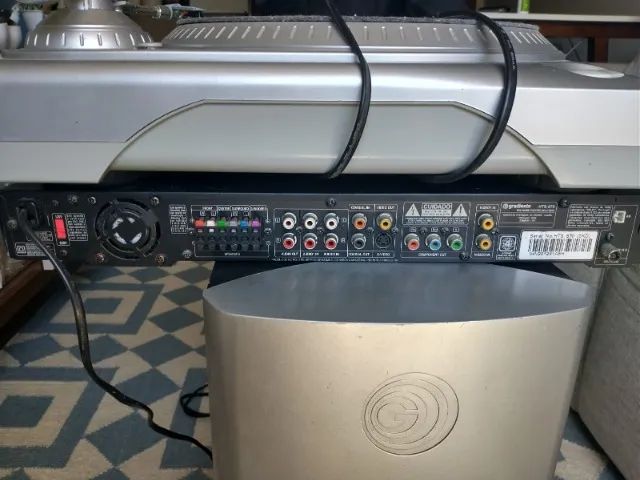 Home Theather Gradiente Solution HTS 870 + Toca discos Ion TTUSB - Foto 4