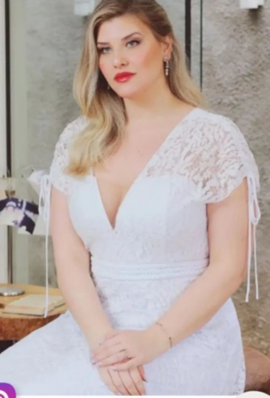 Vestido MIDI para casamento civil  - Foto 3