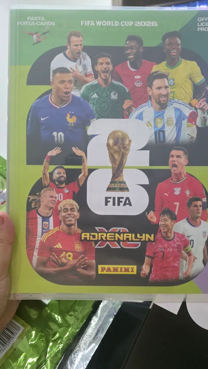 Pasta Original Panini Cards Adrenalyn 2026 - Foto 2