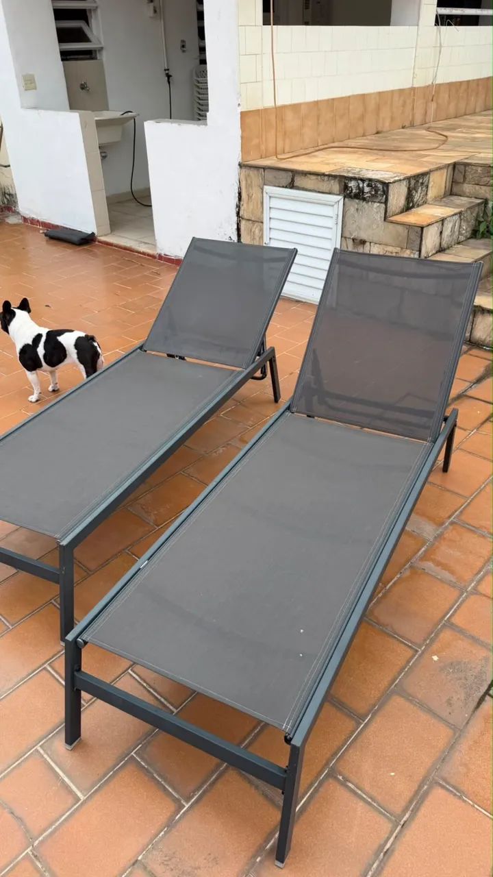 Espreguiçadeira de área externa x2 - Foto 2