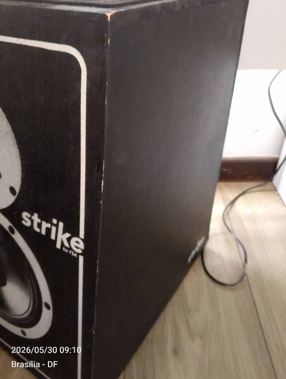 Cajon Strike com vassourinha. - Foto 2