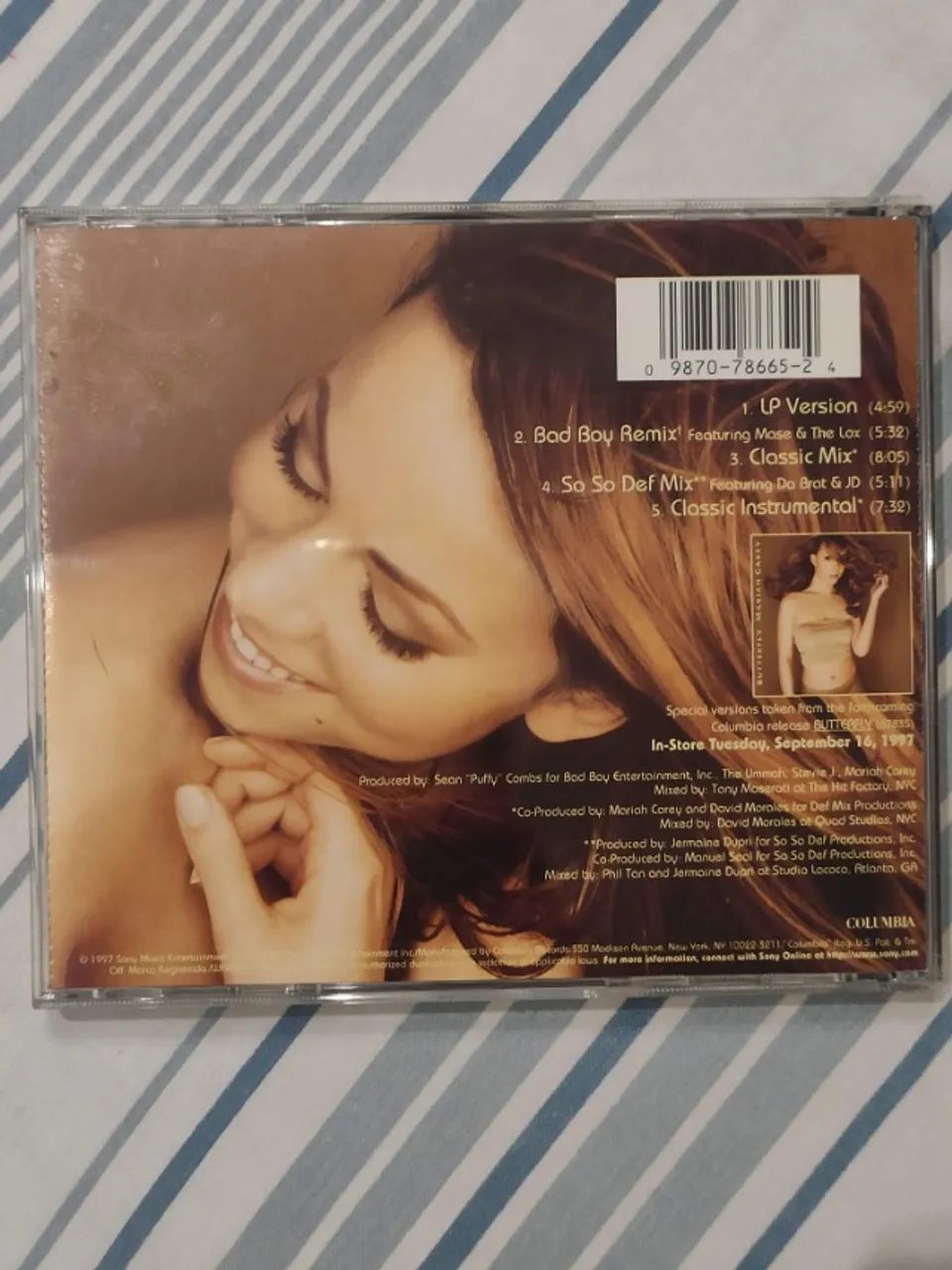 CD Single Mariah Carey Honey Importado - Foto 2