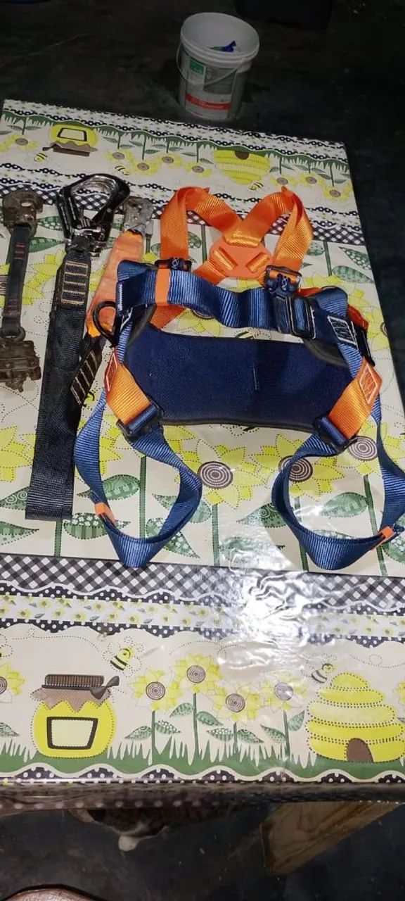 Cinto de segurança completo com talabate e trava queda  - Foto 3