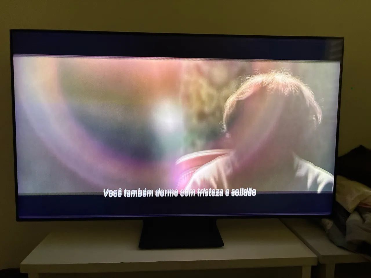 Tv Samsung 55? qled com defeito no painel - Foto 2