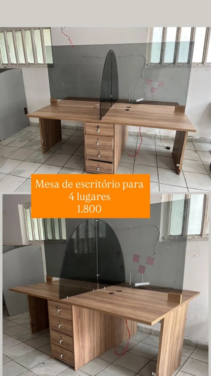 Mesa de reunião/escritório - Foto 2