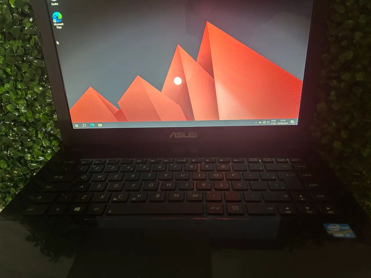 Notebook ASUS Core i3 + SSD 120GB + 4GB RAM / Fonte Original + Mouse - Foto 2