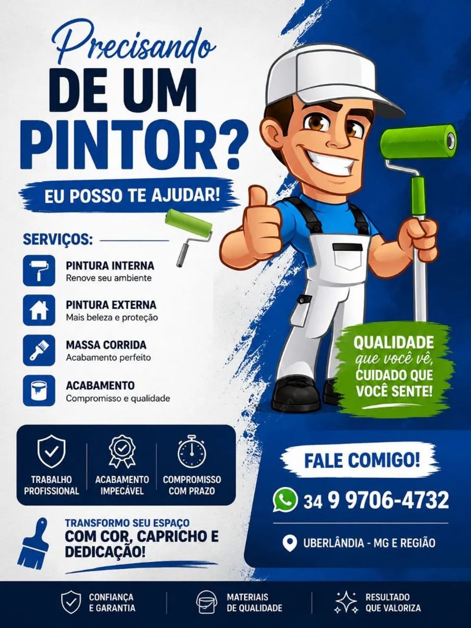 Faço pintura básica 