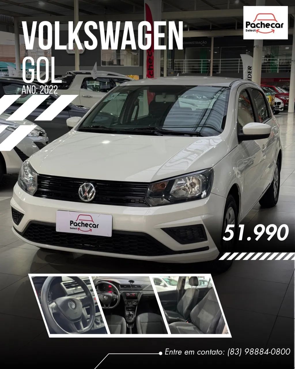 Volkswagen Gol GOL 1.0 FLEX 12V 5P 2022