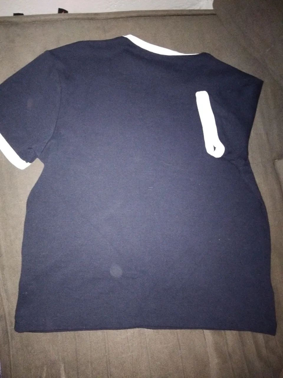 T-shirt Zara Azul Marinho 