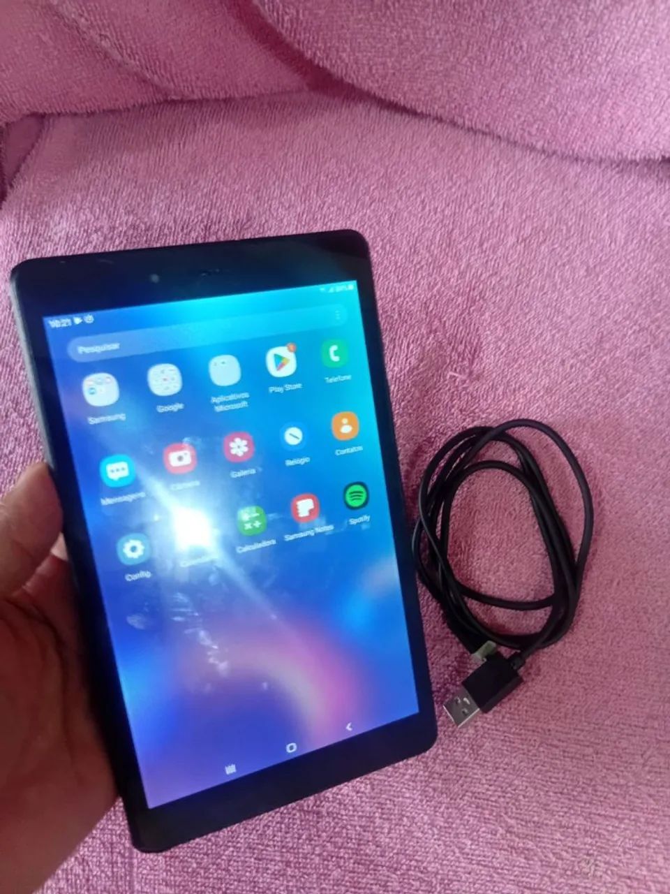 Tablet Samsung T295 + cabo - Foto 2