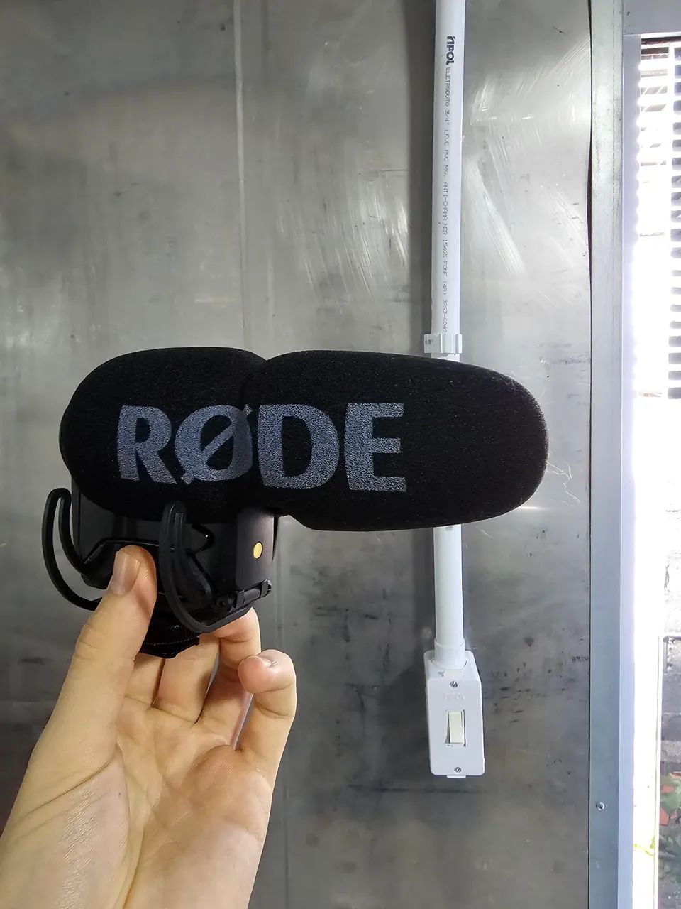 Rode røde video mic pro+ mais protetor de vento
