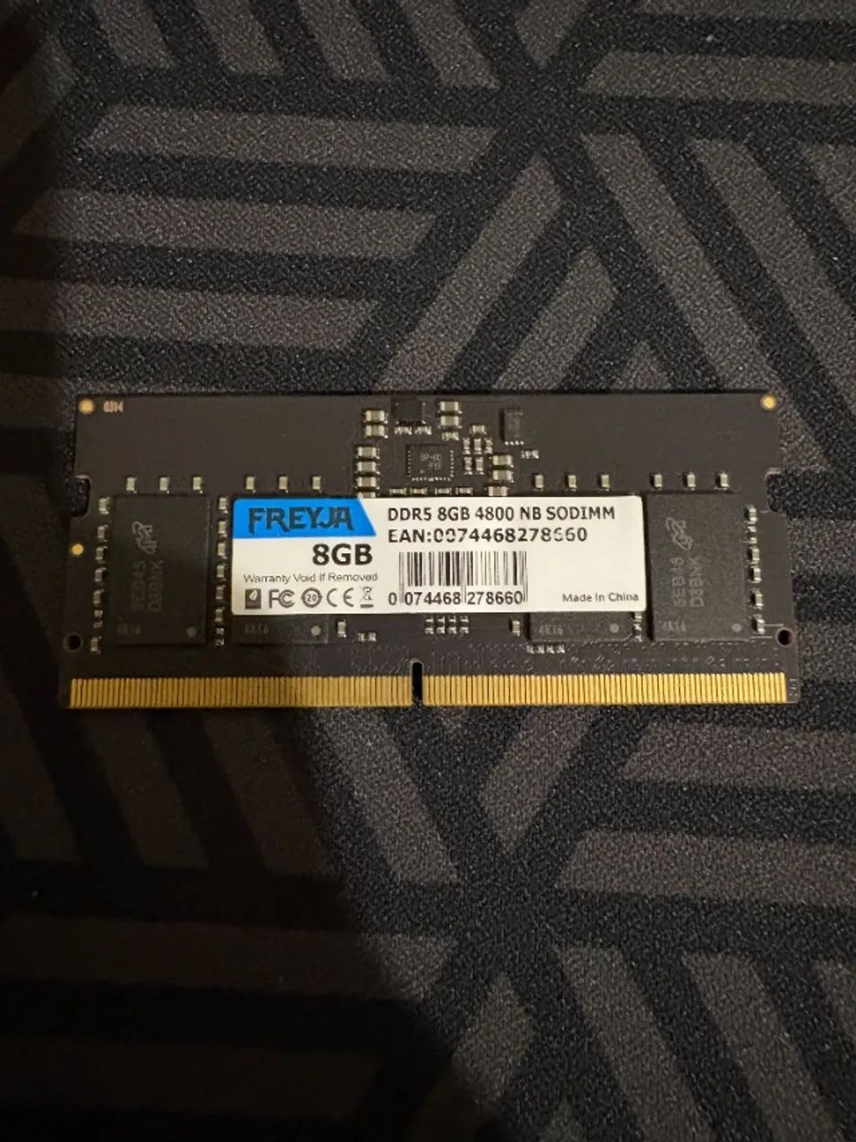 Memória Ram DDR5 8GB 4800mhz