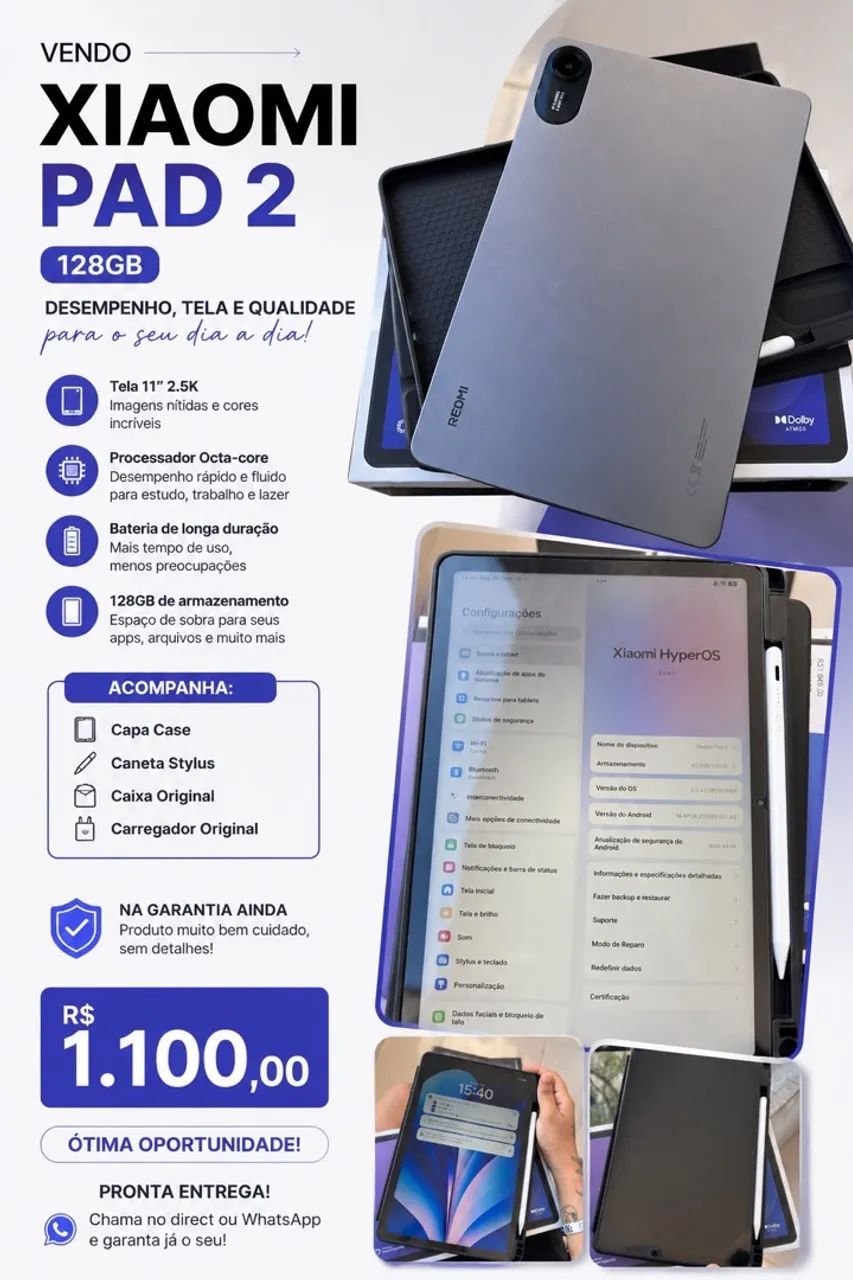 Vendo XIAOME PAD 2