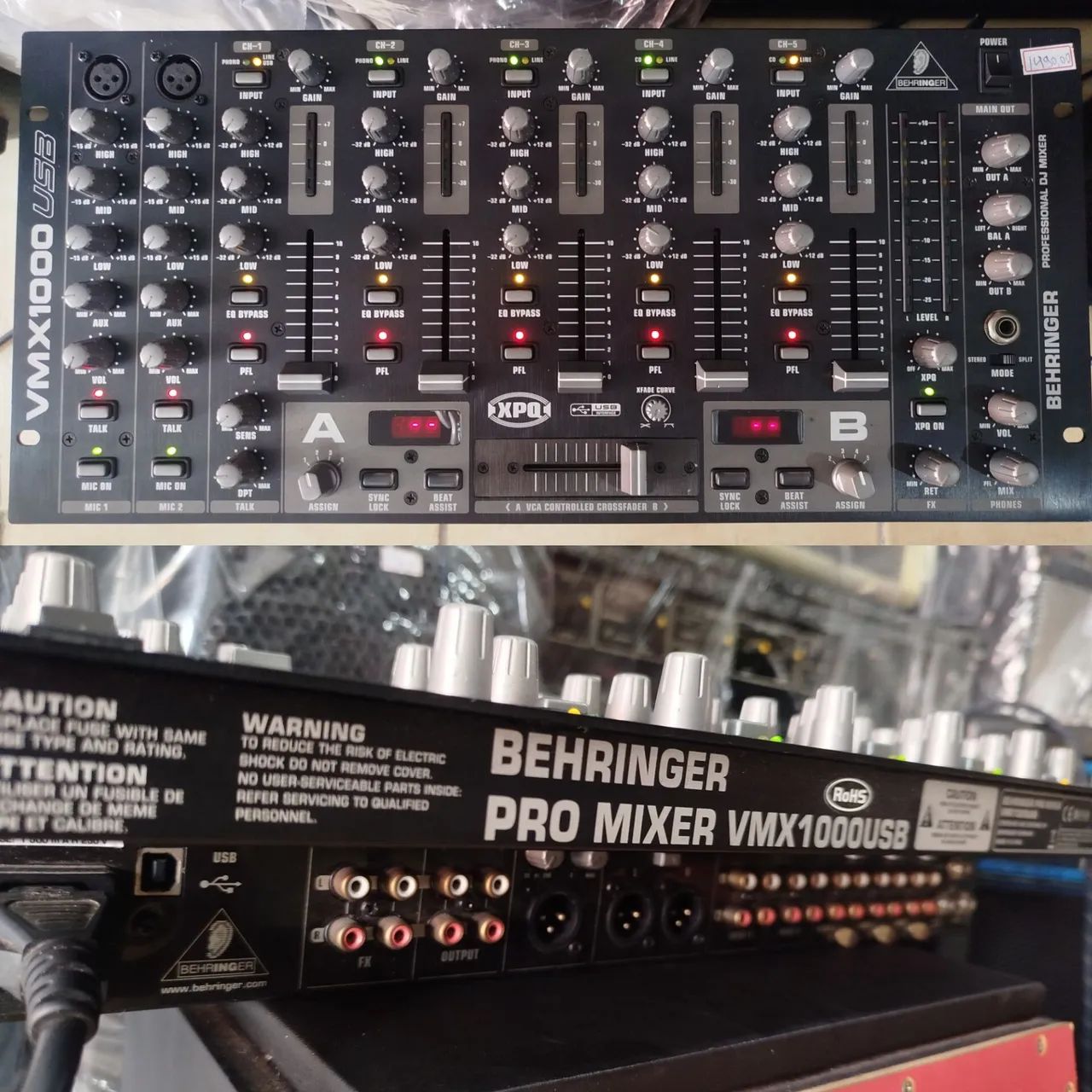 Behringer Pro Mixer VMX 1000 USB