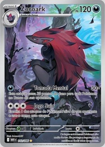 Zoroark (143/086) ( Fogo Branco NM )