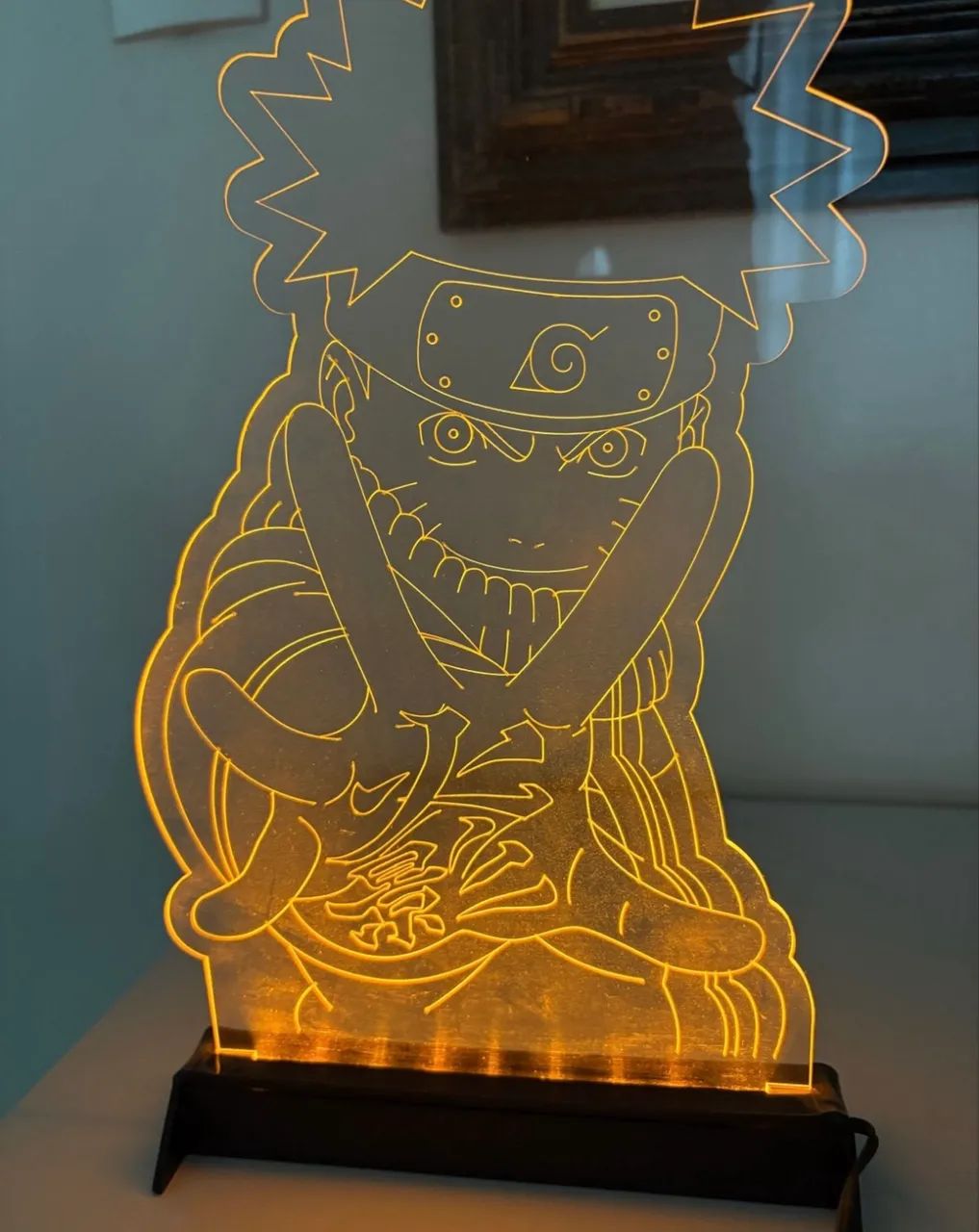 Luminária led Naruto 3D Decorativa  - Foto 4