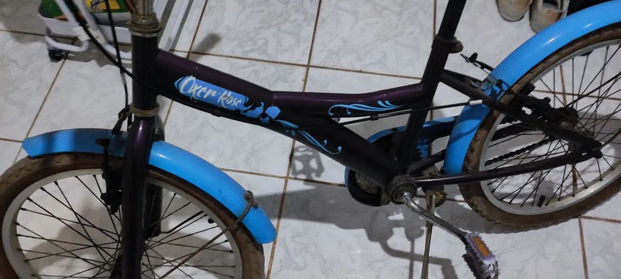 Bicicleta menina Oxer rose - Foto 4