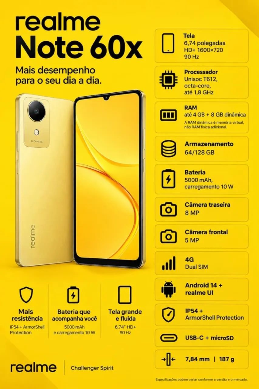 Realme Note 60x