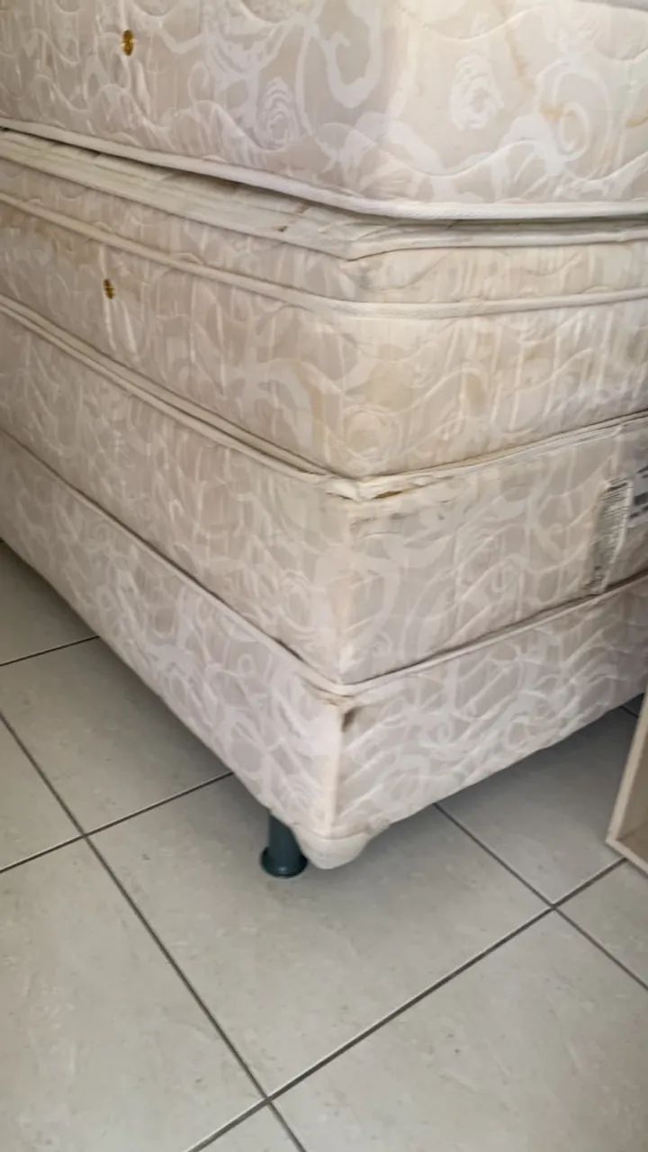 2 Camas Box de Solteiro Completa - Base + Colchão - Foto 3