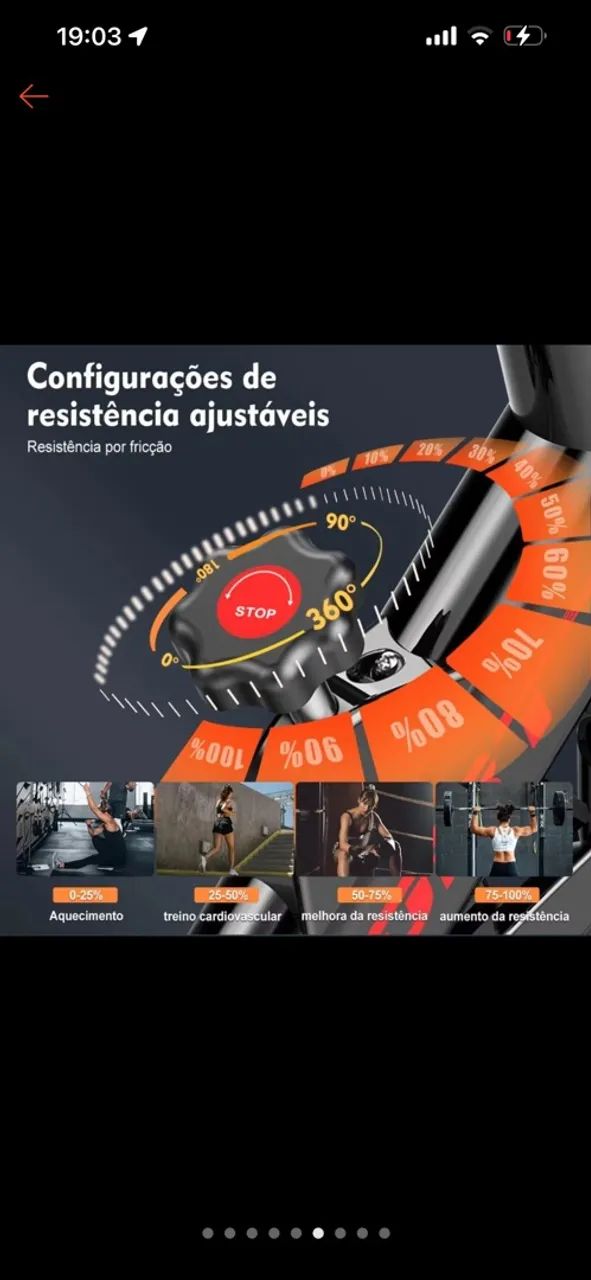 Bicicleta ergométrica  - Foto 2