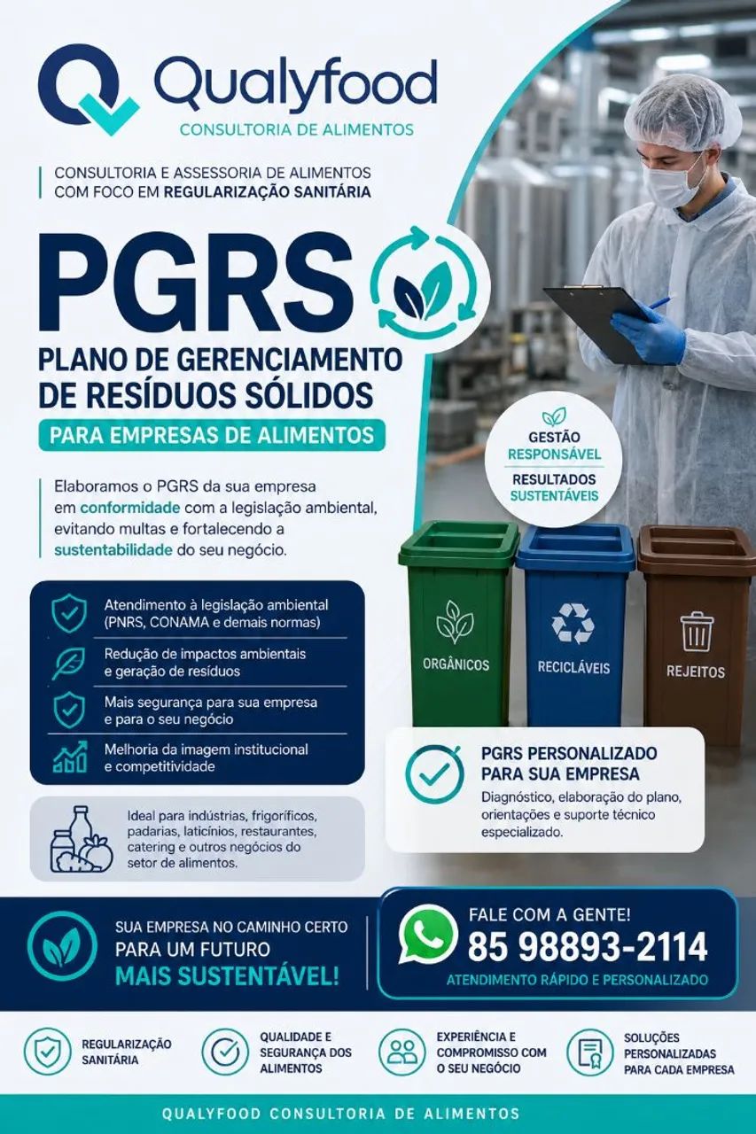 PGRS PARA EMPRESAS DE ALIMENTOS
