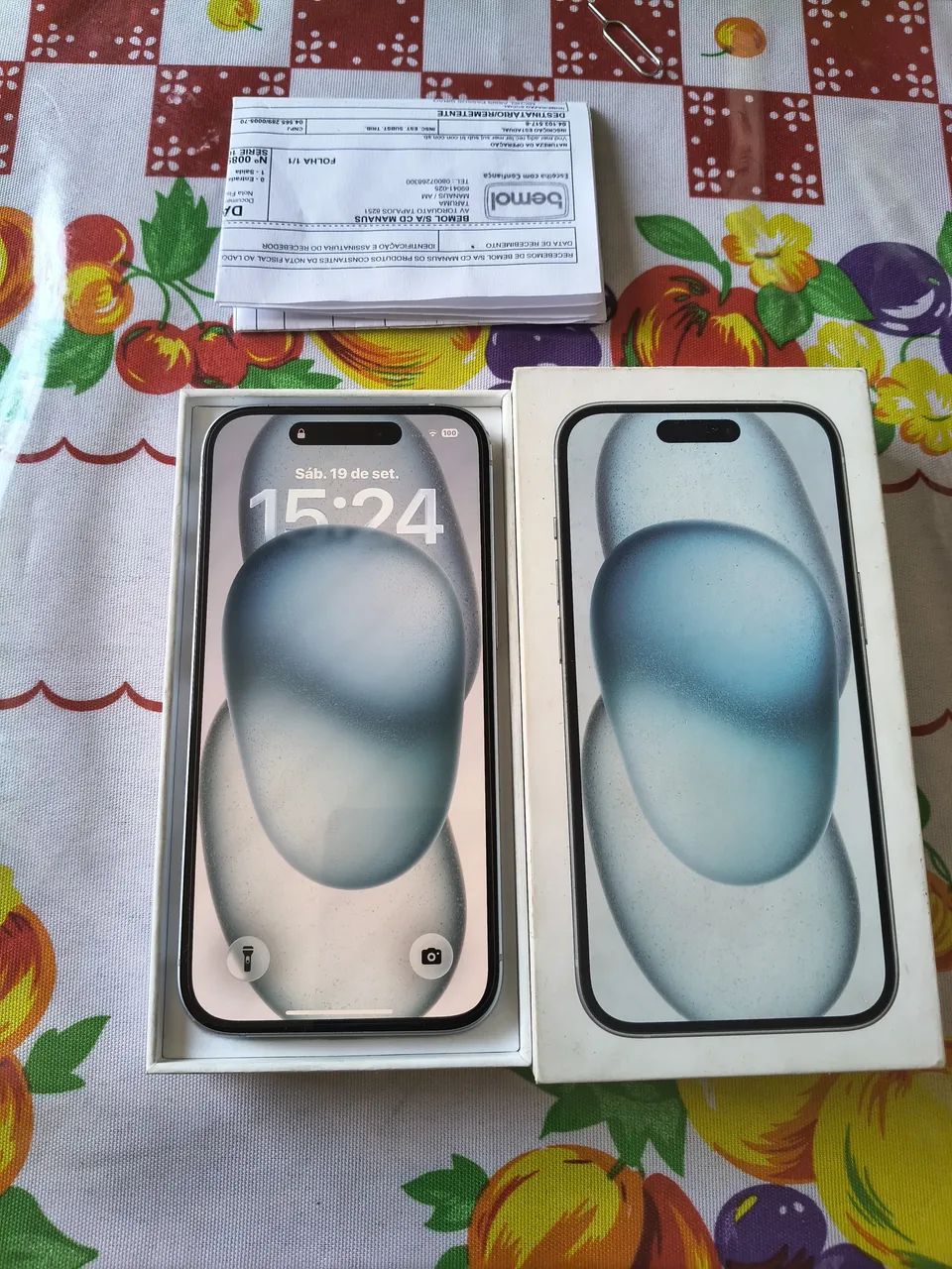 iPhone 15 azul 128Gb 