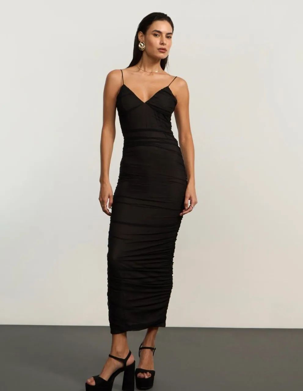 Vestido Midi em Tule - Foto 2