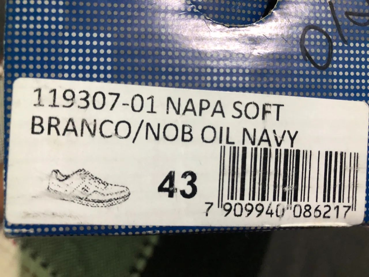 SAPATO PEGADA BRANCO (TAM 43) - Foto 4