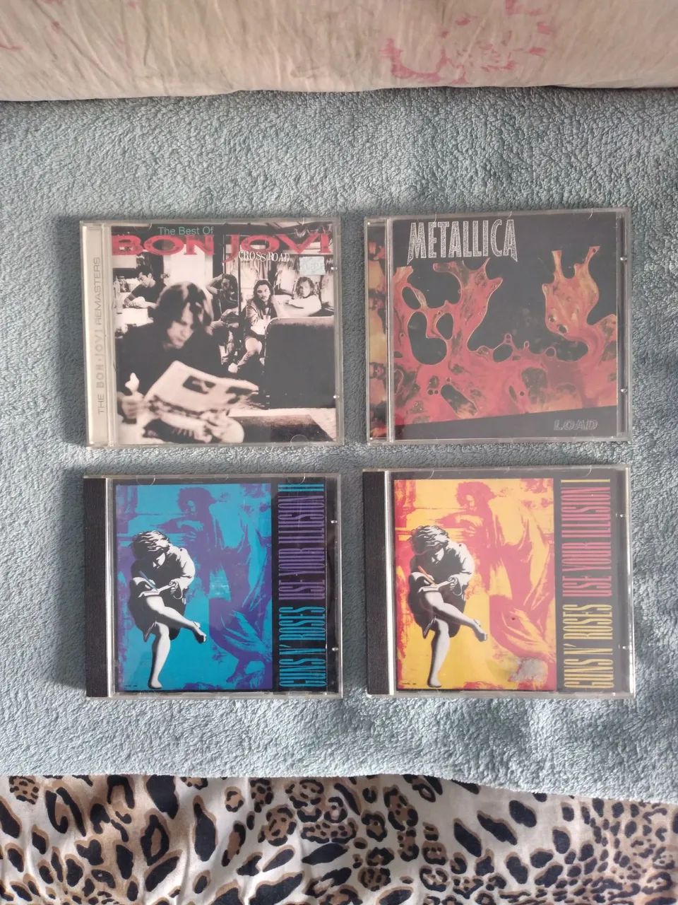 Quatro CDs de rock