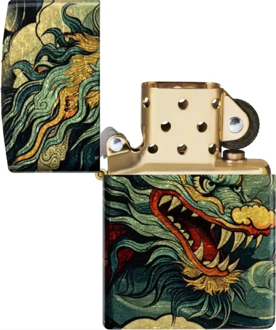 Isqueiro Zippo Dragon Design 46705 - Foto 2