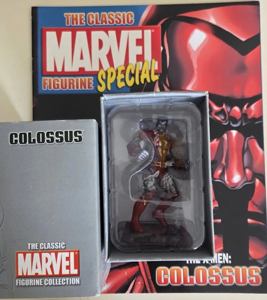 Colossus X-Men Marvel Miniatura Chumbo Especial Eaglemoss