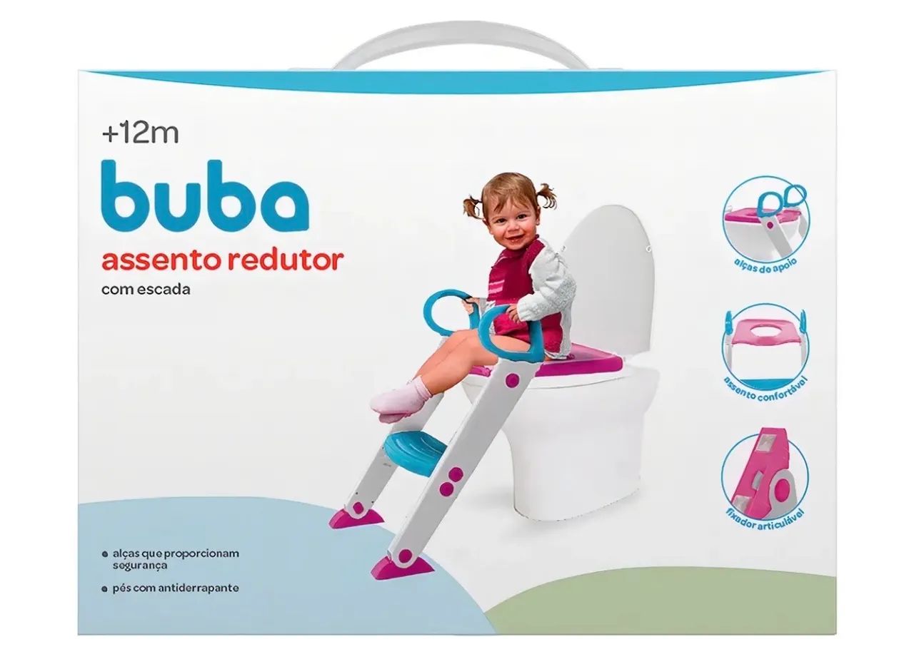 Peniquinho Assento redutor Buba com escada